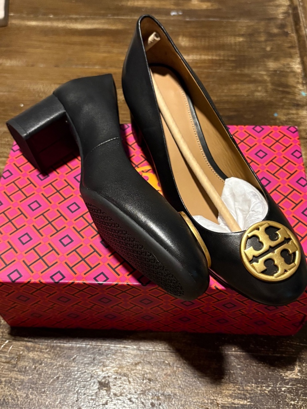 Black Tory Burch Pump
